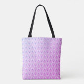 Pink Seashells Tote Tasche (Rückseite)