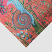 Pink Seidenpapier (Ausschnitt)