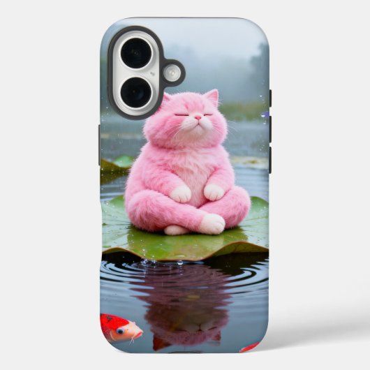 Pink Serenity 001 Case-Mate iPhone Hülle (Rückseite)