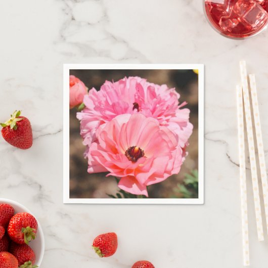 Pink Serviette (Beispiel)