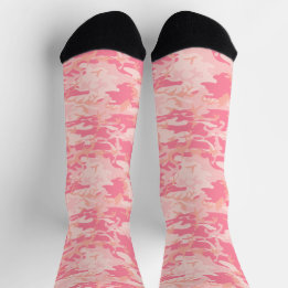 Pink Shades Crew Socks Socken