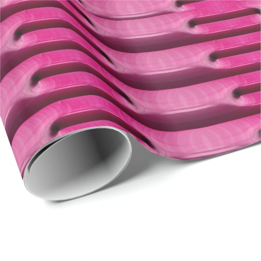 ~ Pink Shades ~ STARTLINGLY 3D ~  Geschenkpapier (Rolleneckpunkt)