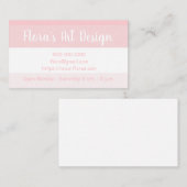 PINK SHADES Visitenkarte (Vorne/Hinten)