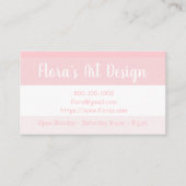 PINK SHADES Visitenkarte (Vorderseite)