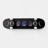 Pink Shadow Moon Skateboard (Horizontal)