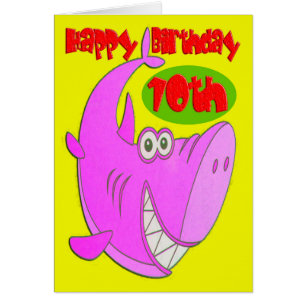 Pink Shark Zehnten Geburtstag
