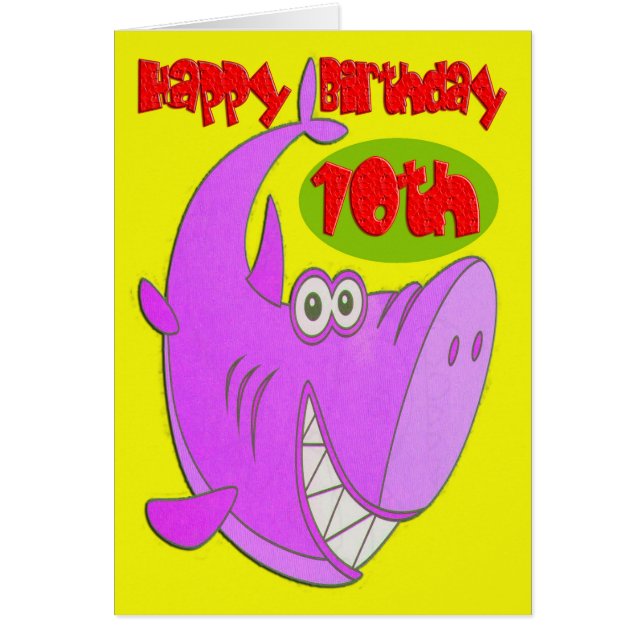 Pink Shark Zehnten Geburtstag (Vorne)