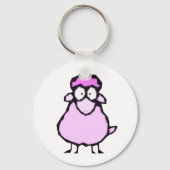 Pink Sheep Schlüsselanhänger (Vorderseite)