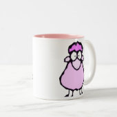 Pink Sheep Tasse (VorderseiteRechts)