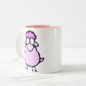 Pink Sheep Tasse (Vorderseite Links)