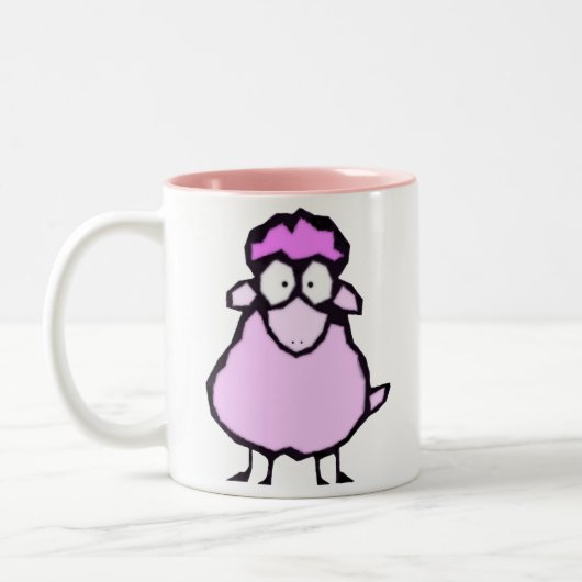 Pink Sheep Tasse (Links)