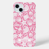 Pink Shells Personalized Case-Mate iPhone Hülle (Rückseite)