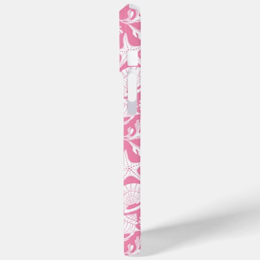 Pink Shells Personalized Case-Mate iPhone Hülle (Rückseite / Links)