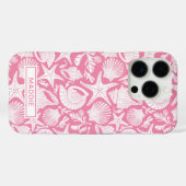 Pink Shells Personalized Case-Mate iPhone Hülle (Rückseite (Horizontal))