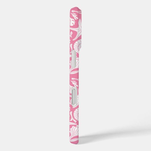 Pink Shells Personalized Case-Mate iPhone Hülle (Rückseite / Rechts)