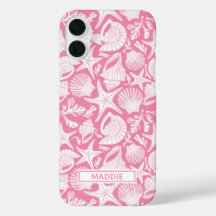 Pink Shells Personalized
