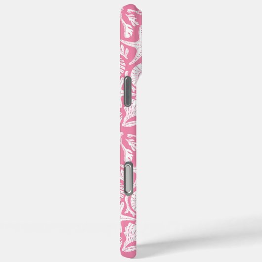 Pink Shells Personalized Case-Mate iPhone Hülle (Rückseite / Rechts)