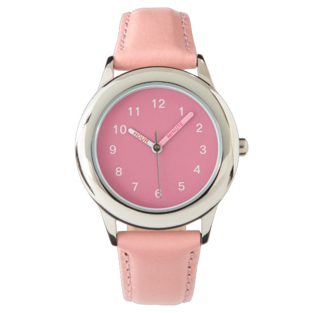 Pink Sherbet Armbanduhr (Vorderseite)