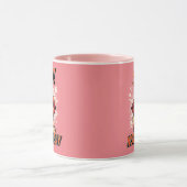 Pink - Shh! Heute noch nicht Kaffee Tasse (Zentrum)