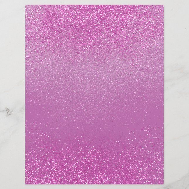 Pink Shimmer Glitzer Staubpresse (Vorderseite)