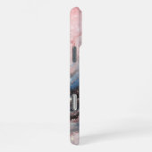 Pink Shimmer Marmor Personalisiert Handy Case iPhone Hülle (Rechte Seite)