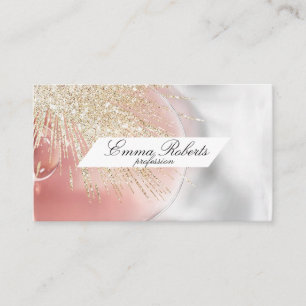 Pink Shine Business Card Visitenkarte
