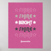 Pink Shine. Shine. Hell. Shine. Shine. Poster (Vorne)