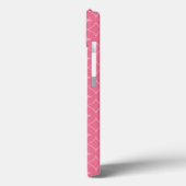 Pink Shippo Muster Case-Mate iPhone Gehäuse Hülle (Rückseite / Links)