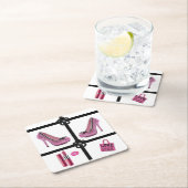 Pink Shoes Untersetzer (Vor Ort)