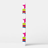 Pink Shooting Star Hübsche Farbmuster Case-Mate iPhone Hülle (Rückseite / Rechts)