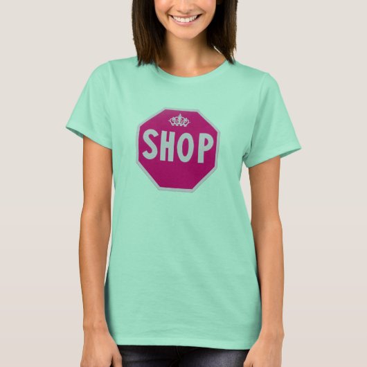 Pink Shop Queen T-Shirt (Vorderseite)