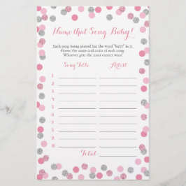 Pink & Silver Guess das Baby Song Baby Shooting Ga