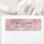 Pink & Silver Satin Sparkle Glam Chic Party (Insitu)