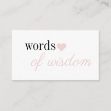 Pink Simple Girl Baby Duwer Worte der Weisheit