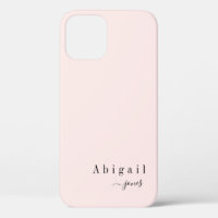Pink Simple Script Name elegant personalisiert