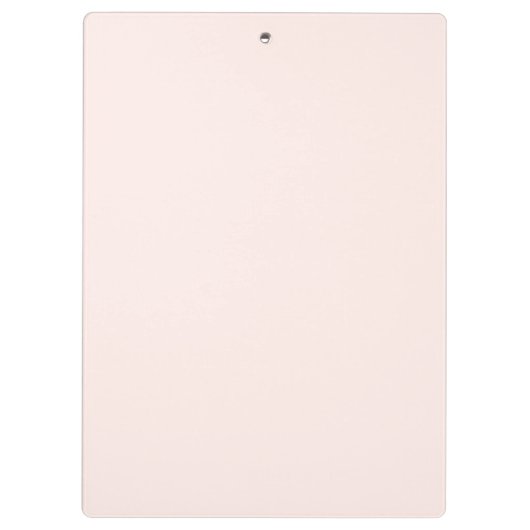 Pink Simple Script Name Modern Luxus personalisier Klemmbrett (Rückseite)