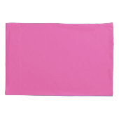 Pink-Single-Standardpillowcase Kissenbezug (Rückseite)