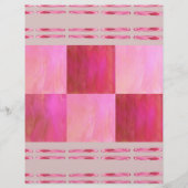 Pink Skies Tiles Bulk Scrapbook Paper Pages Flyer (Hinten)