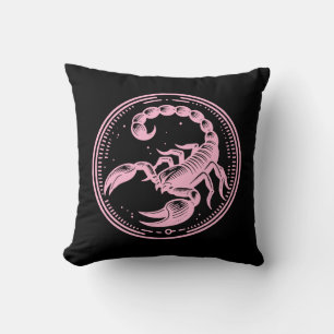 Pink Skorpion Astrologie Sternzeichen Skorpion Kissen