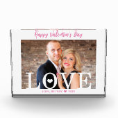 Pink-Skript | Moderne Briefe - Foto für große LIEB (Vorderseite)