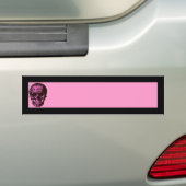 Pink Skull Autoaufkleber (Auf Auto)