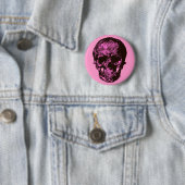 Pink Skull Button (Beispiel)