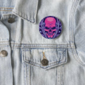 Pink Skull Button (Beispiel)
