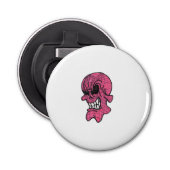 Pink Skull Flaschenöffner (Vorderseite)