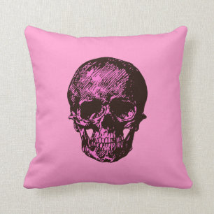 Pink Skull Kissen