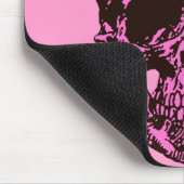 Pink Skull Mousepad (Ecke)