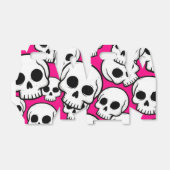 Pink Skull Pattern Favor Box Geschenkschachtel (Ungefaltet)