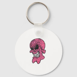 Pink Skull Schlüsselanhänger
