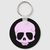 Pink Skull Schlüsselanhänger (Vorderseite)