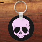 Pink Skull Schlüsselanhänger (Vorderseite)